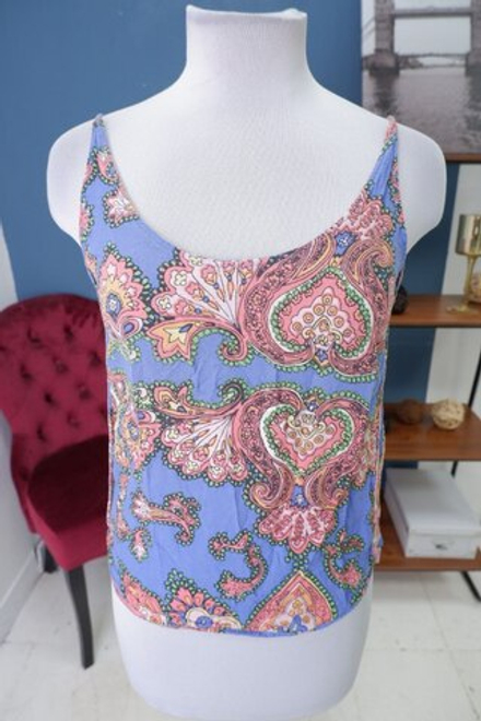 Топ Zara c принтом 44 размер