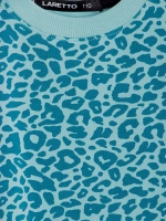 Домашний костюм для девочки с принтом