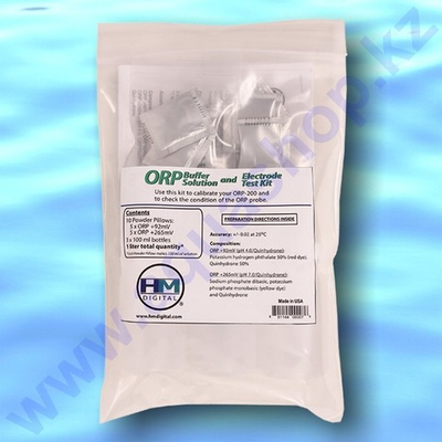 HM Digital ORP-BUF: Набор порошков для калибровочного раствора ORP (ОВП) метров
