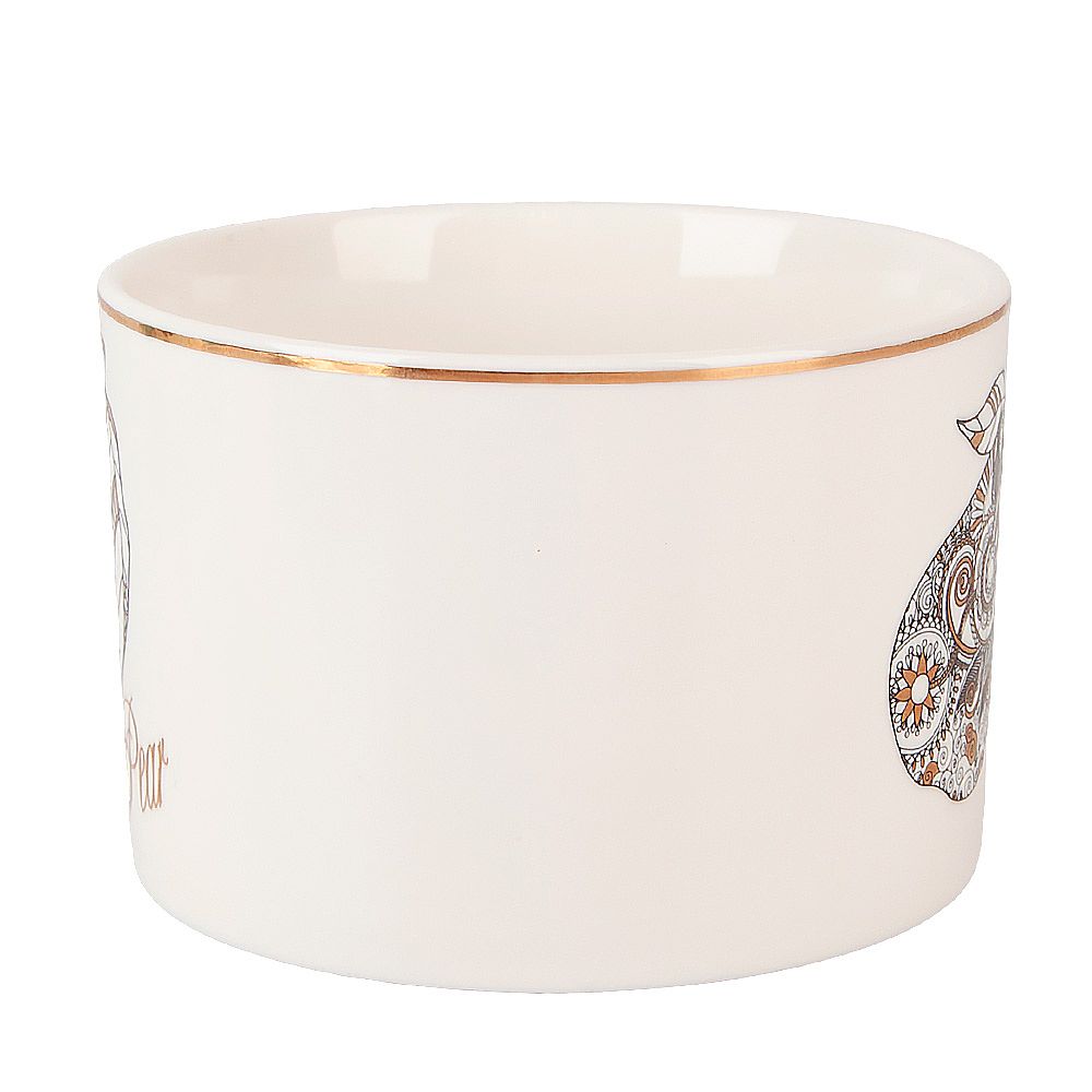 Набор чайный 4пр. " Apple&Pear" (2 персон) v=220мл (фарфор) (подарочная упаковка)