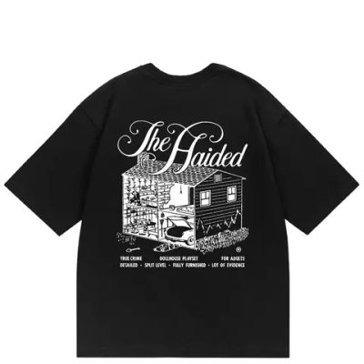 Футболка Haided TRUE CRIME RLXD HW TEE black