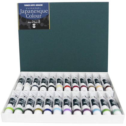 Turner акриловая гуашь 20 цветов 20 мл set B