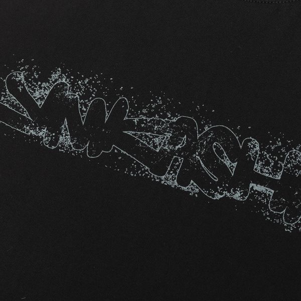 Футболка Sprayed logo черная - фото 3