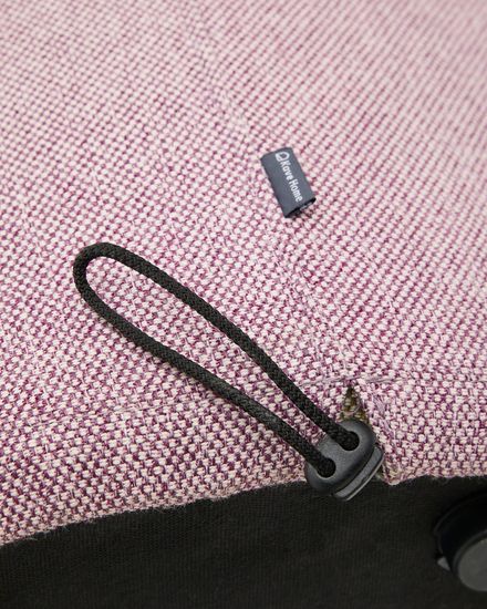 Чехол на подставку для ног Kaeli фиолетовый Ø120 см