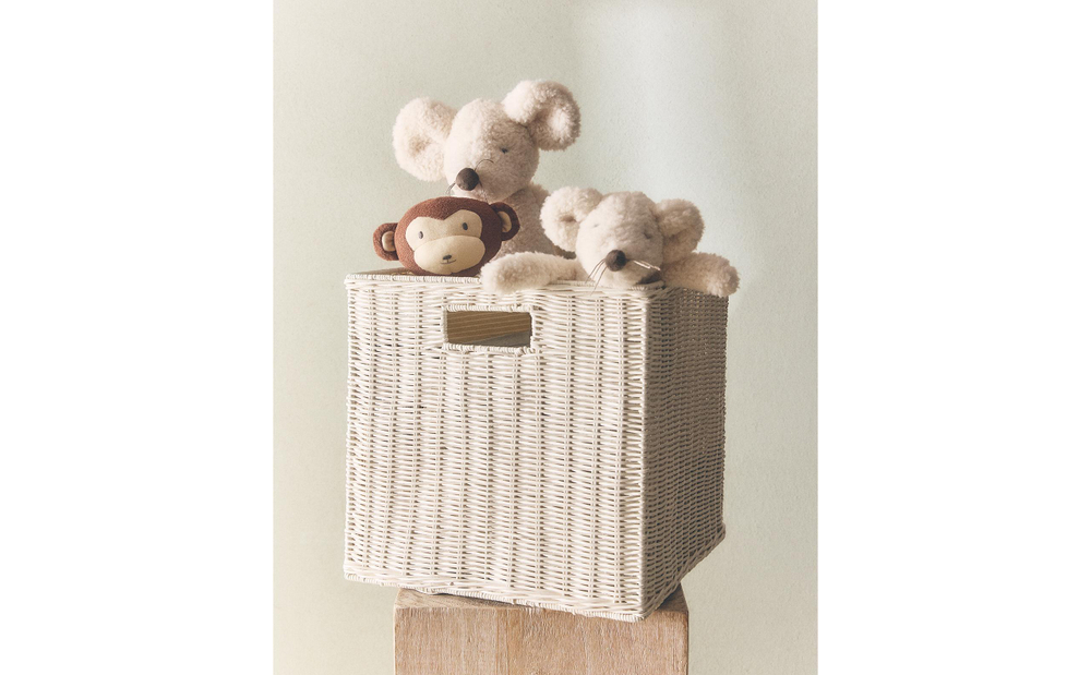 Zara Home Корзина из ротанга, 32 см