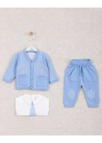 кардиган с лонгсливом и штанами