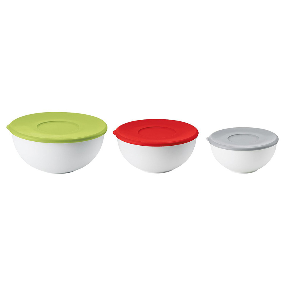 Набор мисок с крышками guzzini, 3 шт.