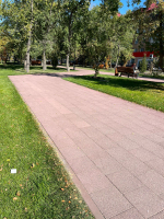 Тротуарная плитка ВАН, форма Квадрат 300*300, h=60мм