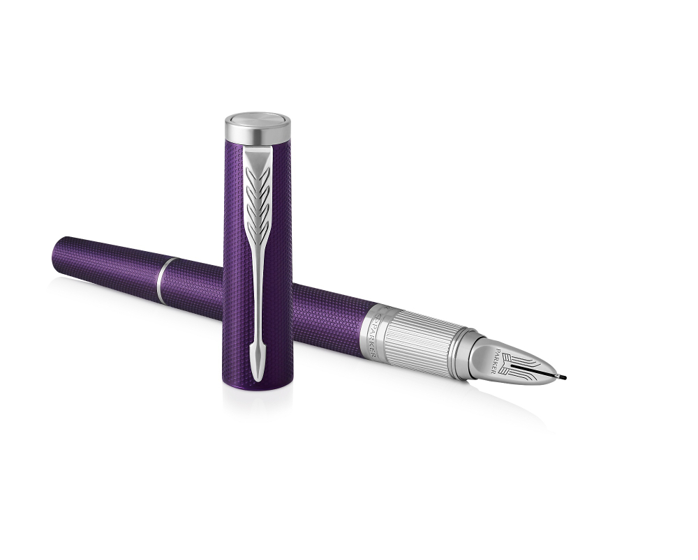 Ручка-5й пишущий узел Parker  Ingenuity Deluxe Blue Violet CT.