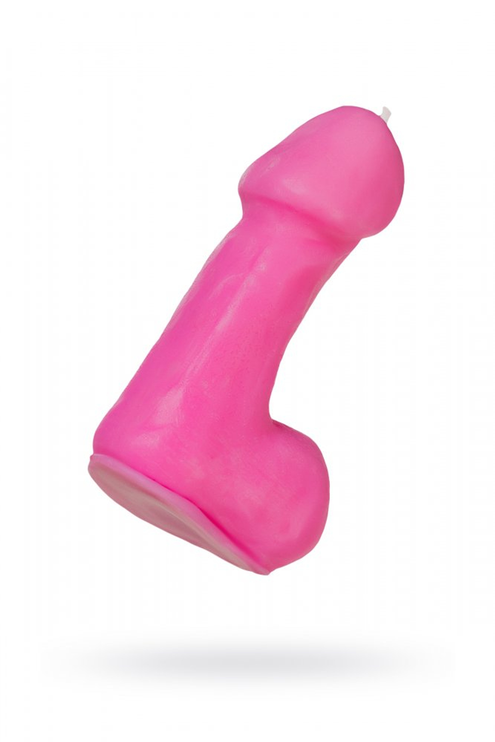 Свеча Pecado Пенис средний розовая 47 г