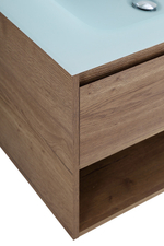 Тумба под раковину BelBagno Kraft 100 KRAFT-1000-1C-SO-RT подвесная Rovere Tabacco