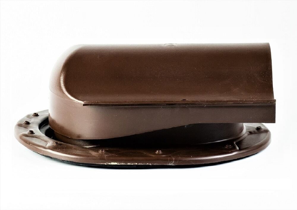 КТВ-вентиль Skat для фальцевой и готовой кровли из битумной черепицы, коричневый