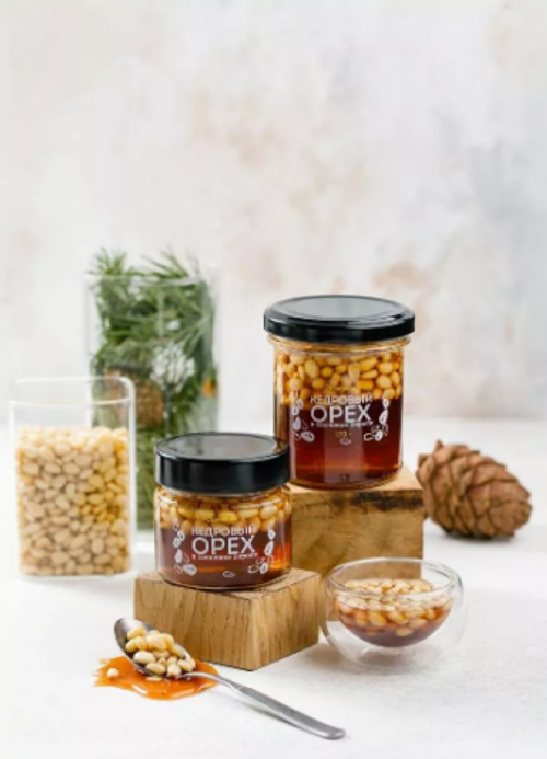 Сосновый сироп с ядром кедрового ореха / Cedar Immuno / 170 г / Сибирский кедр