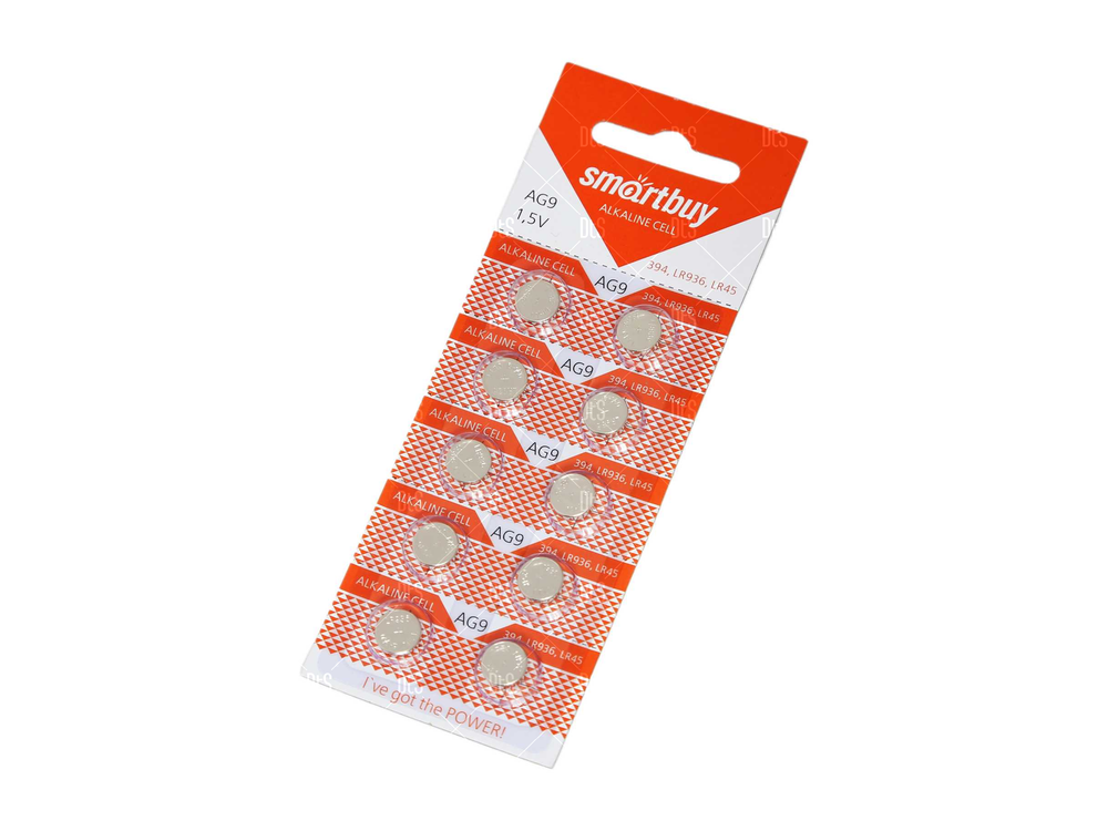 Батарейка Smartbuy AG9 LR45 LR936 1шт