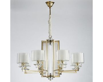 Подвесная люстра 10*E14 4408+1/C gold золото ALEXANDRA Newport