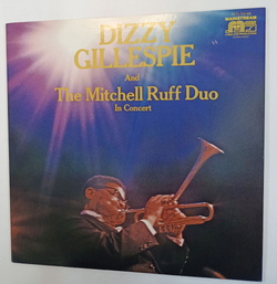 Винтажная виниловая пластинка LP Dizzy Gillespie And The Mitchell Ruff Duo In Concert (Japan 1976)