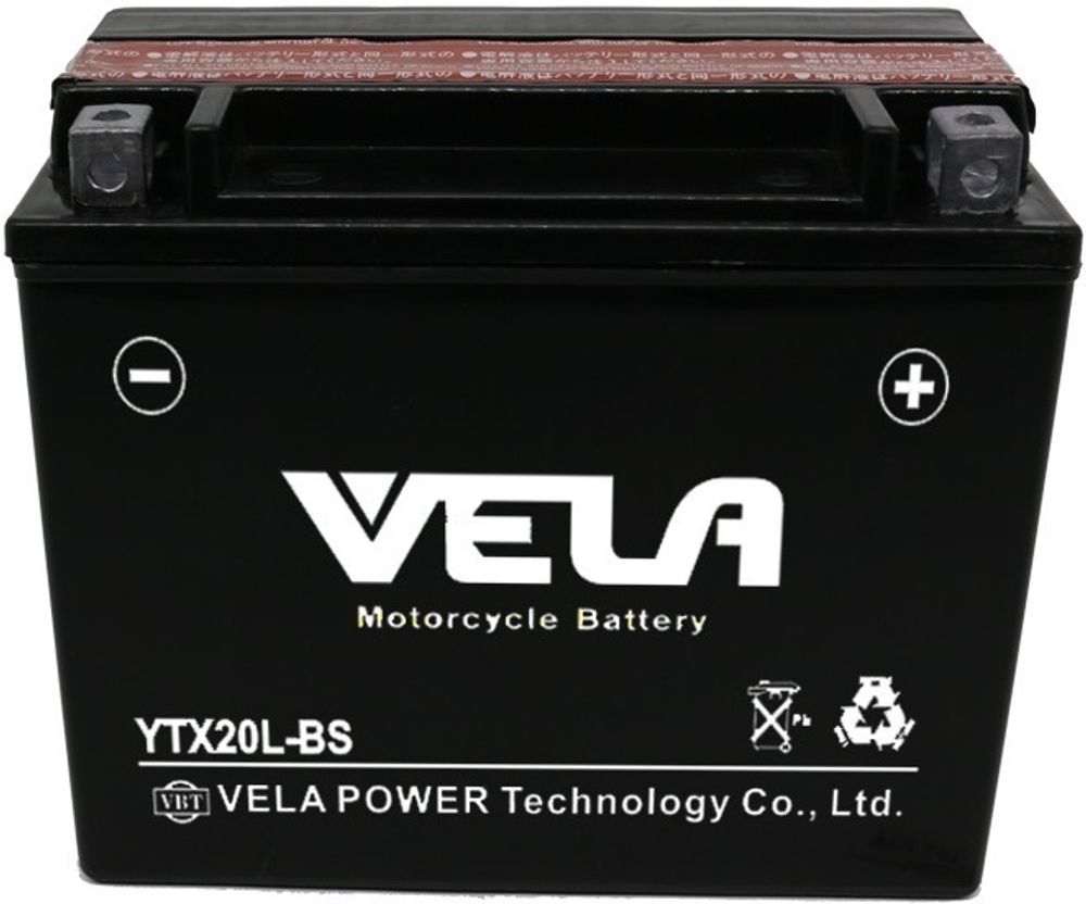 VELA YTX7L-BS аккумулятор