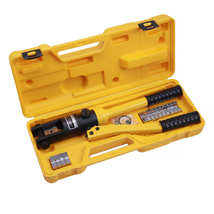 Пресс для обжима клемм до 120 мм? гидравлический, ручной, 7 т. Car-Tool CT-6120