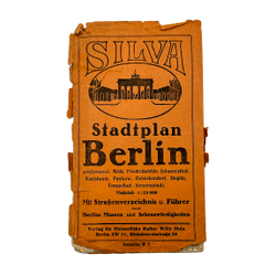 Городской план Берлина. Масштаб 1:23 000. Масштаб 1:23 000. Берлин. Издатель Вилли Хольц. 1934г.