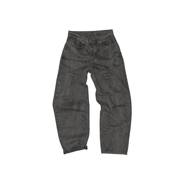 Джинсы Loose Fit черные - фото 9