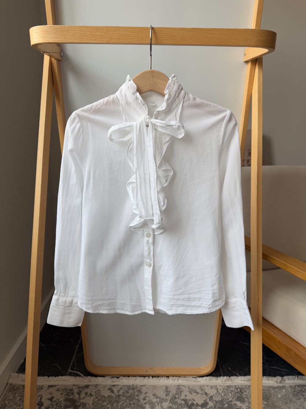 Хлопковая блузка Colletto Bianco, 128