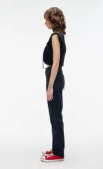 Джинсы Kraizy Stripes Прямые черные