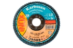 Круг лепестковый КЛТ2 125х22 Р60 Karbosan Comfort Line ZR LD Flap Прямой INOX
