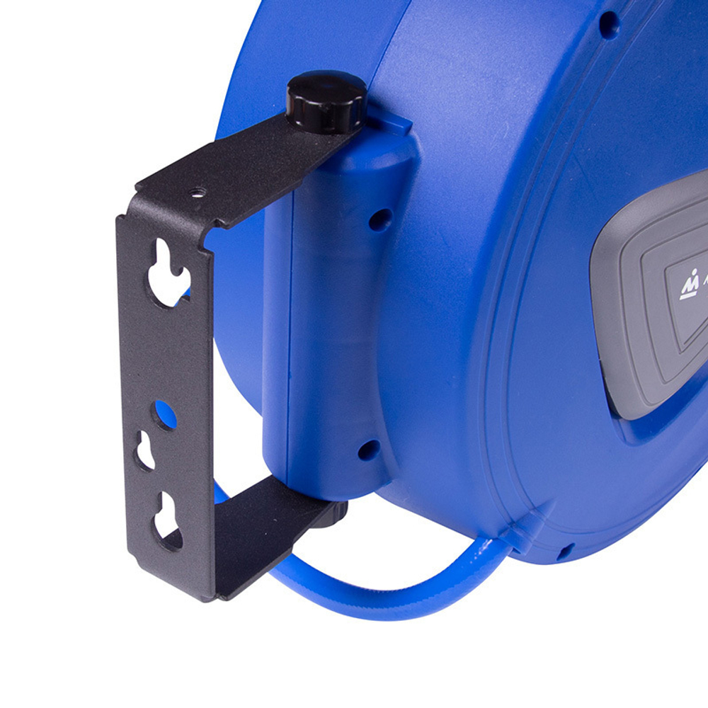 МАСТАК (681-08110HR) Шланг пневматический на автоматической катушке 8х12 мм, 10 м, полиуретановый, резьба 1/4"