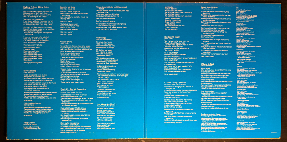 Виниловая пластинка Olivia Newton-John - Making A Good Thing Better LP