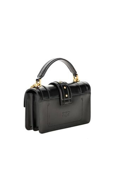 CLASSIC DOUBLE P BAG ICON - black