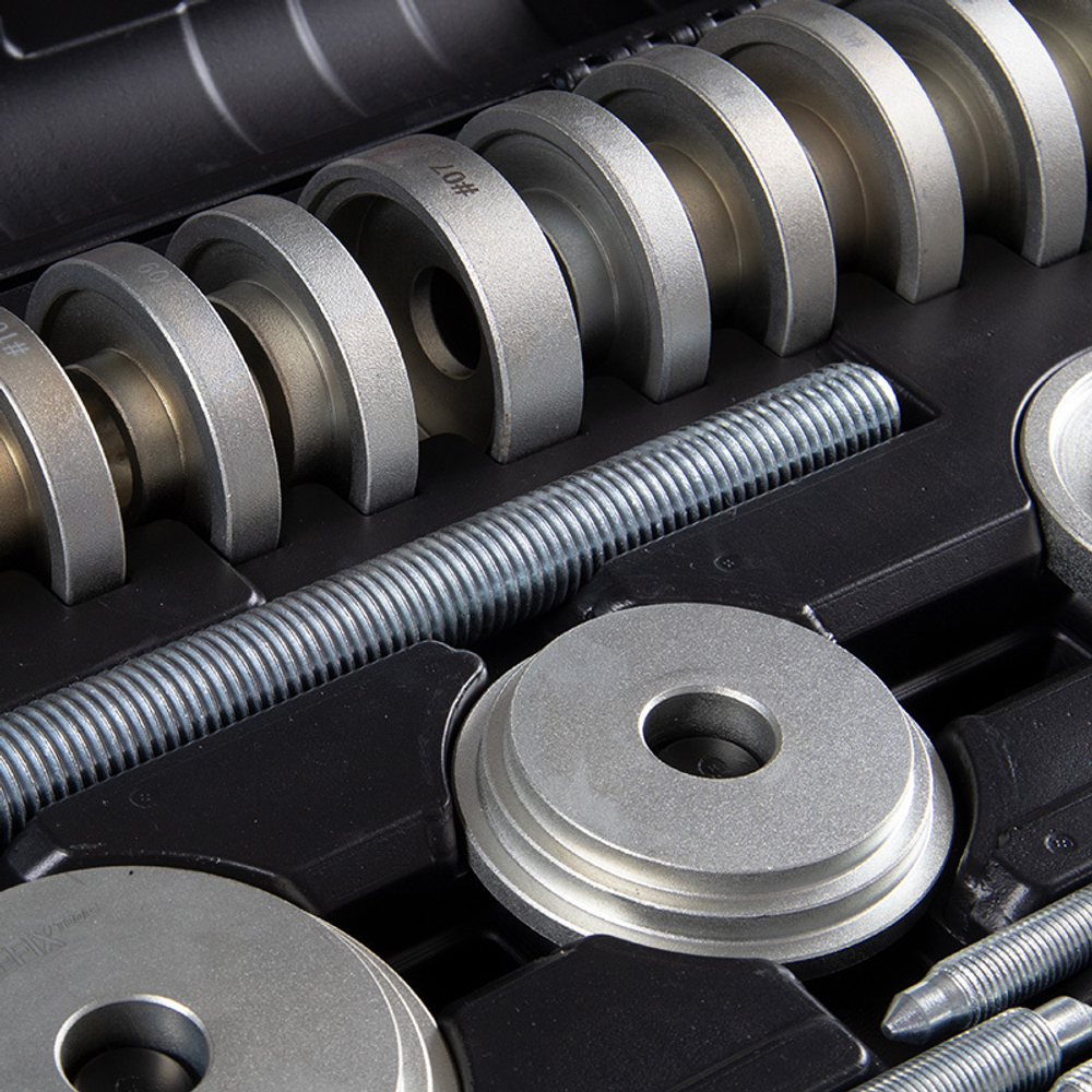 AFFIX (AF10030031C) Набор оправок для монтажа и демонтажа ступичных подшипников, кейс, 31 предмет