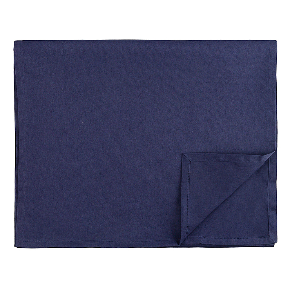 Дорожка на стол 45х150см Tkano Essential темно-синяя