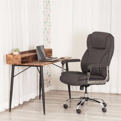 Кресло Appolon ткань, т.-серая