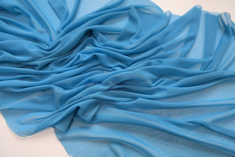 Сетка трикотаж лазурная