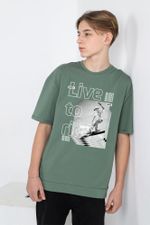 Фуфайка (футб.) для мальчика Оливер-2 Виотекс ХАКИ