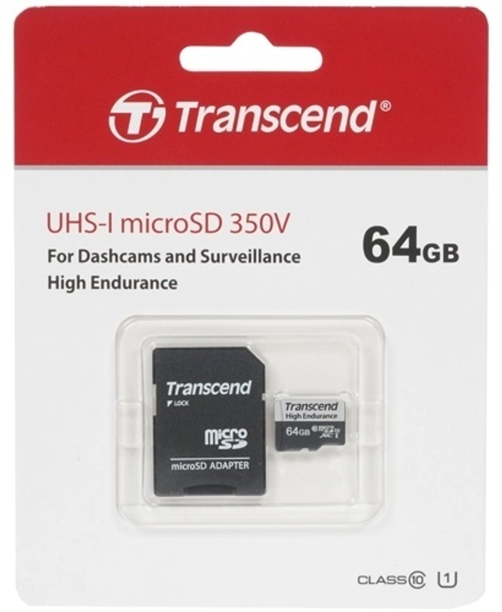 Карта памяти Transcend TS64GUSD350V 64 Гб