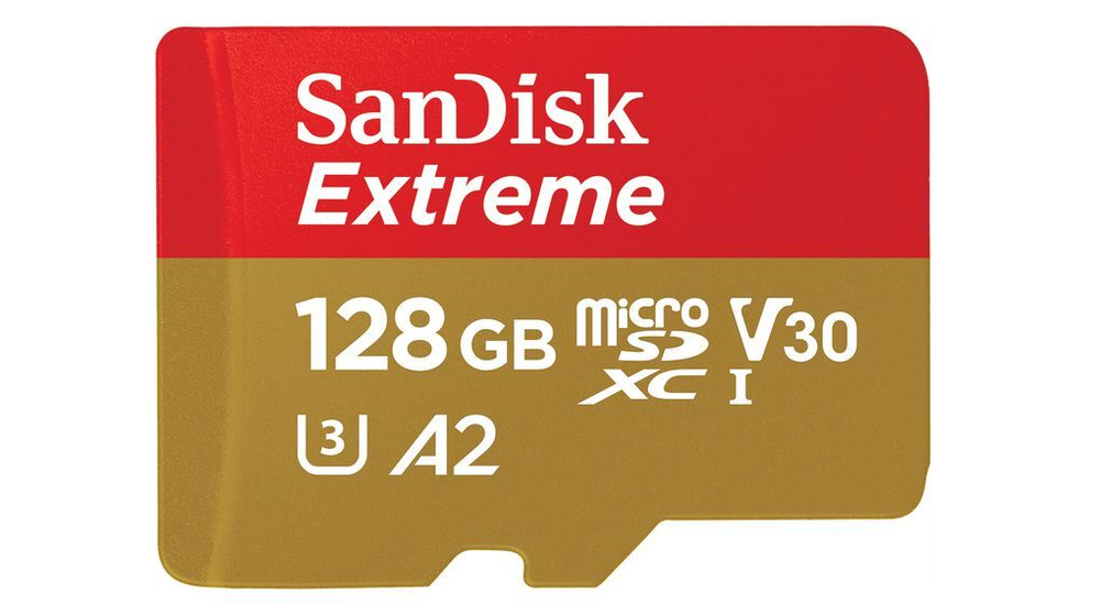 Карта памяти SanDisk Extreme Pro microSDXC 128 ГБ UHS-I, V30, A2, U3