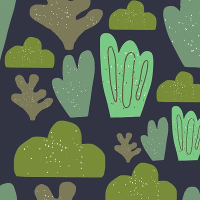 Милые кустарники №3.