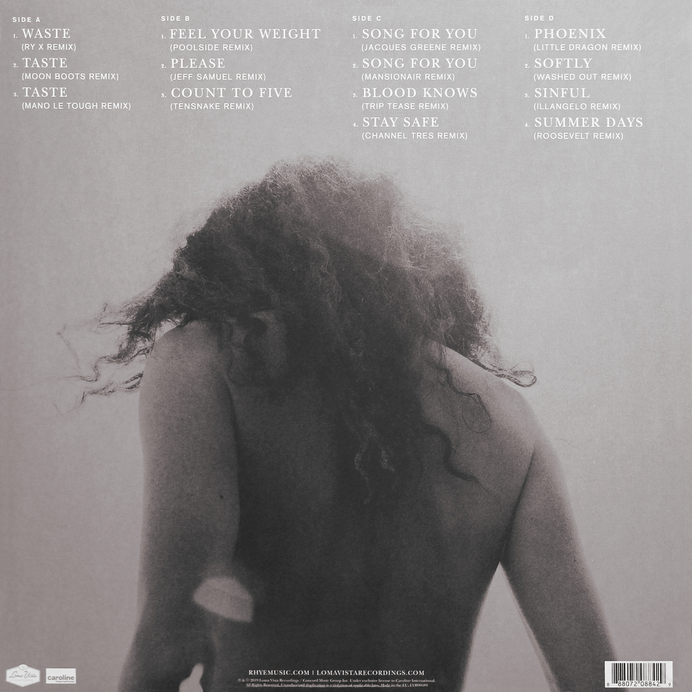 Rhye / Blood Remixed (Coloured Vinyl)(2LP)