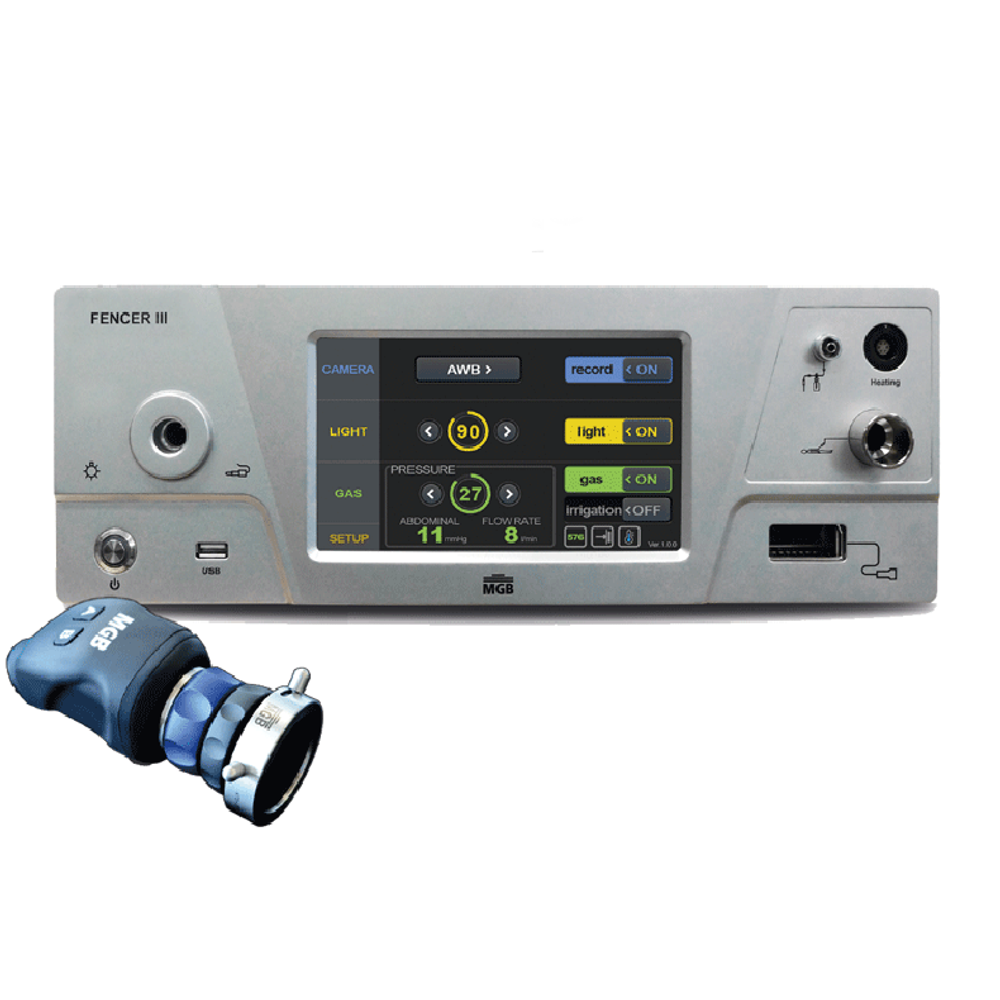 Интегрированная система 4 в 1 (камера, источник света, инсуффлятор, ирригатор) MGB Fencer III