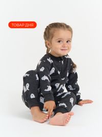 Термокомбинезон с шерстью "Морские котики" 0+