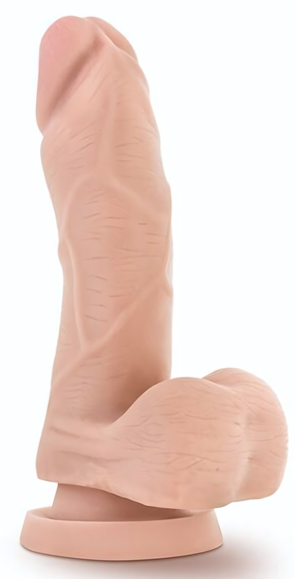 Телесный фаллоимитатор Mighty Mike - 14,6 см. (Цвет: телесный)