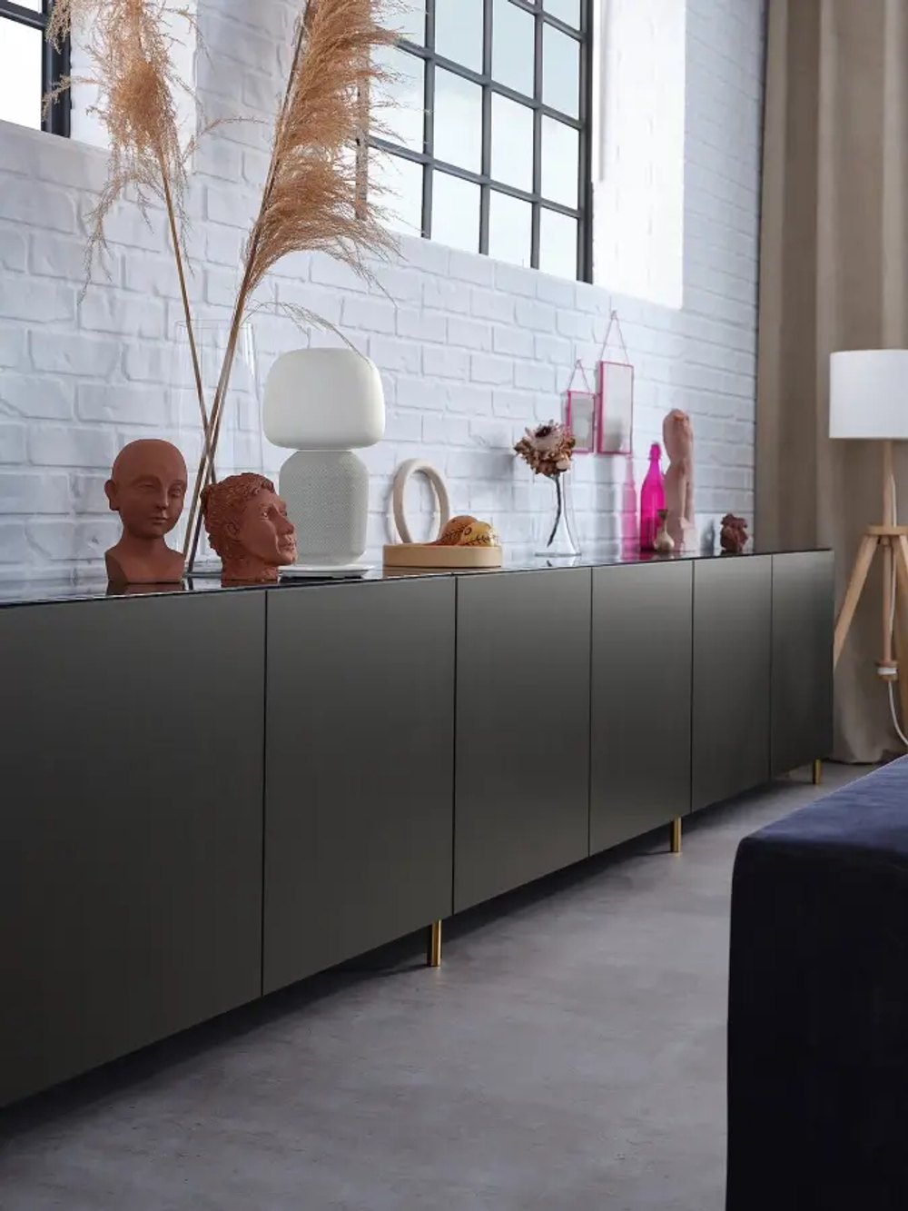 Ножки - IKEA ÖSARP/OSARP, 10 см, латунь, ОСАРП ИКЕА