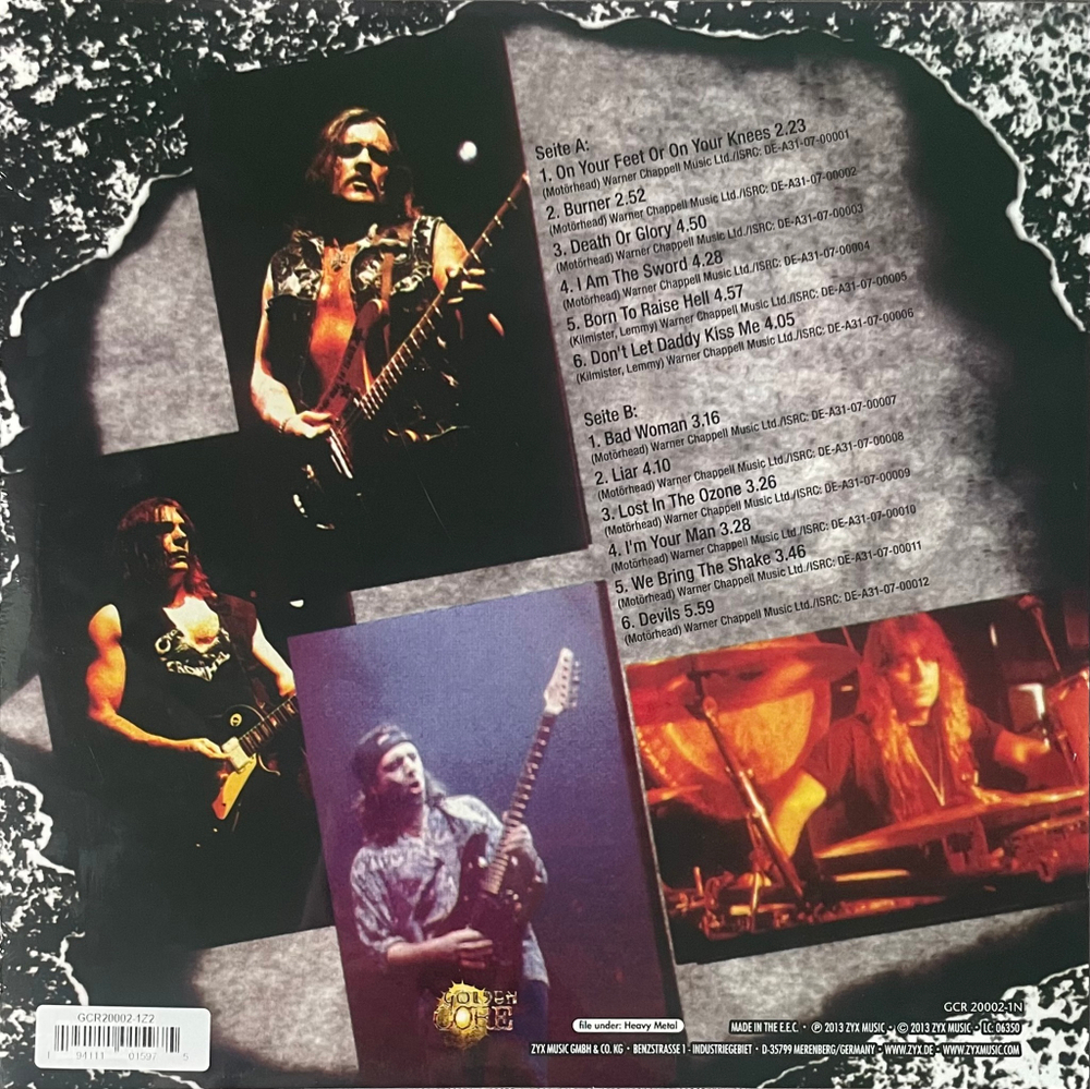 Motörhead ‎– Bastards (Европа 2022г.) Colored