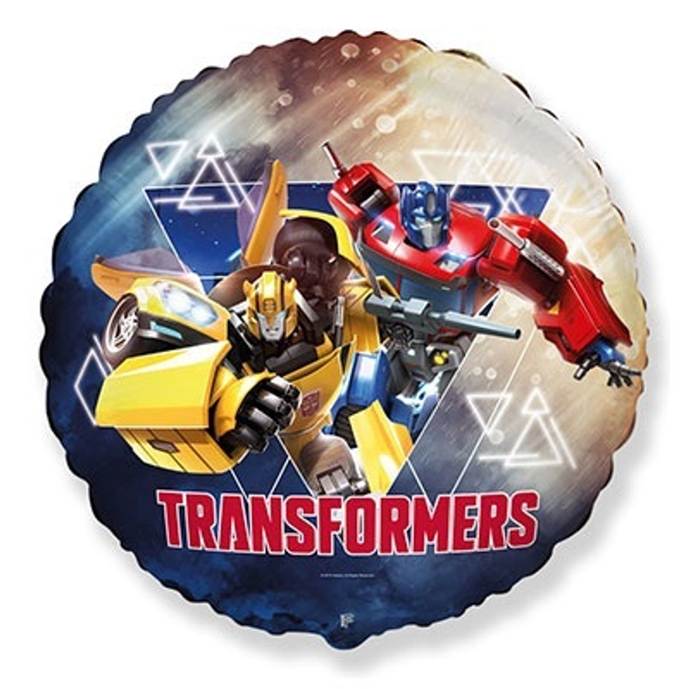 Шар с гелием 17"  Transformers (арт 29331) 43см