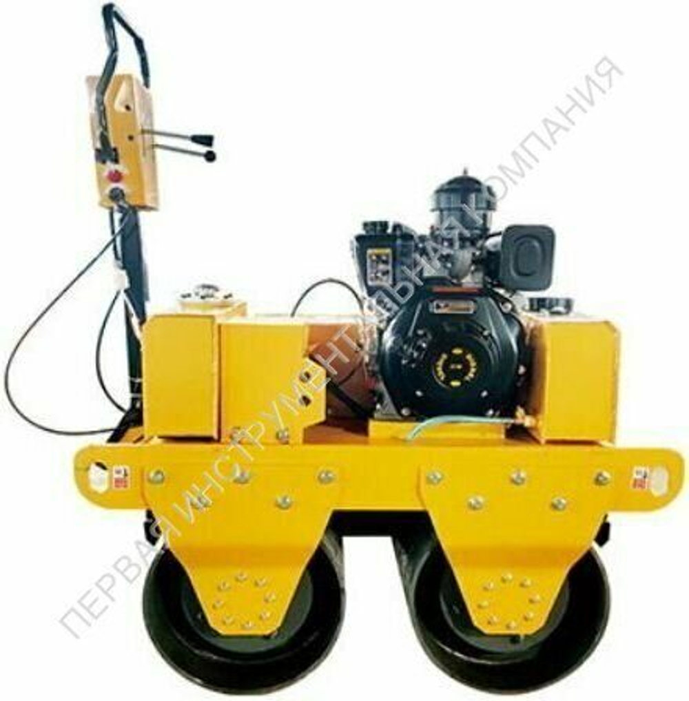 Двухвальцовый виброкаток ручной бензиновый TOR R550 Honda