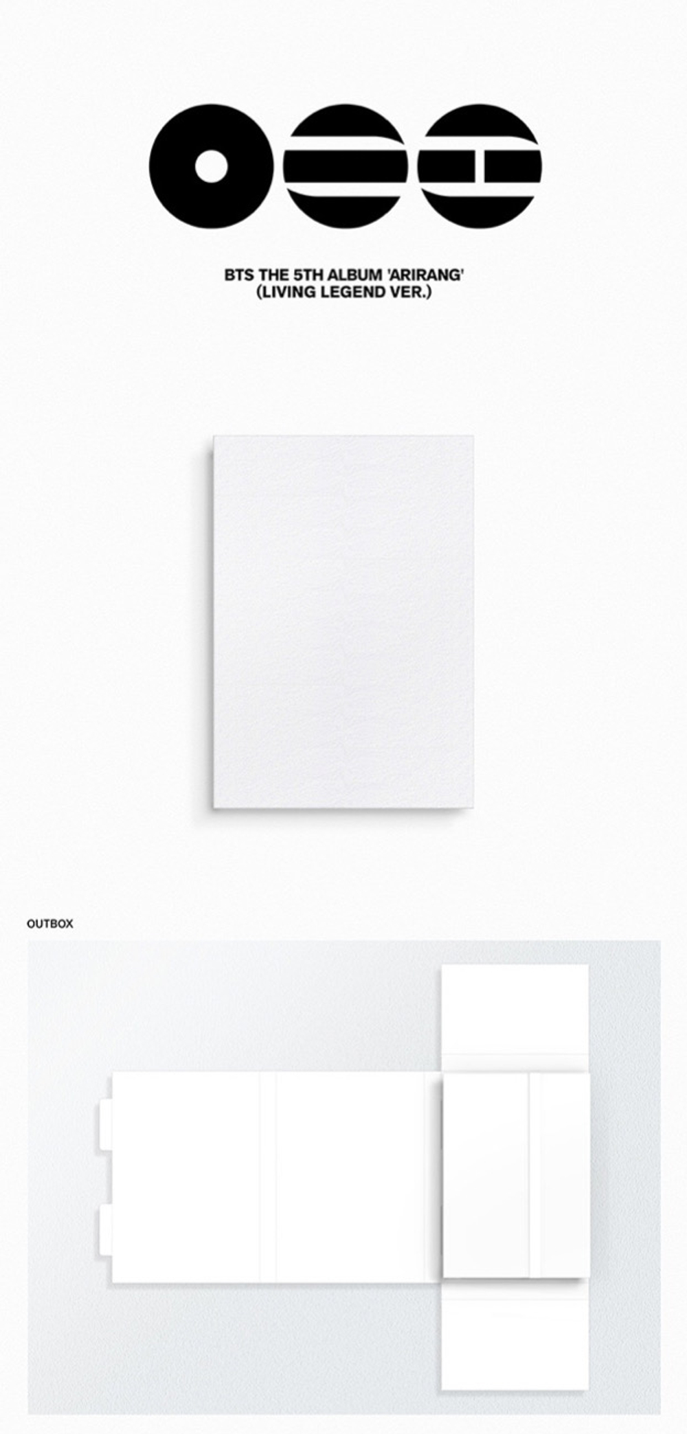 Альбом BTS - [ARIRANG] (Living Legend Ver.)