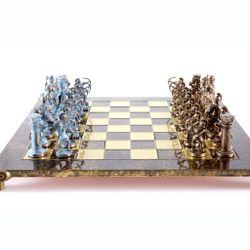 Manopoulos Шахматы подарочные Античные войны