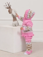 Костюм вязаный теплый