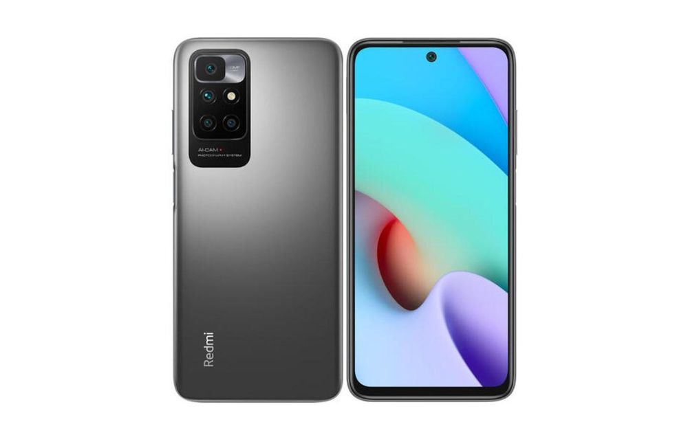 Смартфон Xiaomi Redmi 10 2022 128 ГБ серый